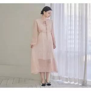 [숲][숲] 플로럴 리본 롱 원피스 (SB3OPF1)