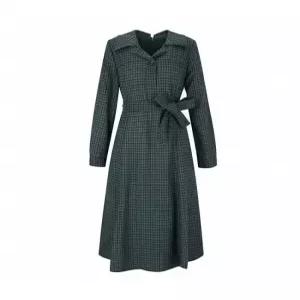 [숲][숲] 벨티드 플레어 원피스 (SZAOP82)