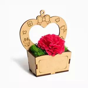 감사의달 모스 카네이션 화분 만들기 키트(마음)