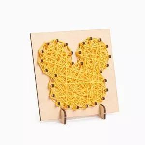 나무조각 동물 스트링아트 만들기 단품 (쥐)