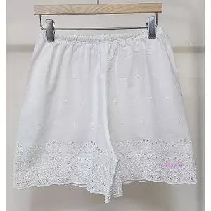 속바지 핑크 여름 국산 아사면 흰색 편한 여성 여자 소라 검정bcd979