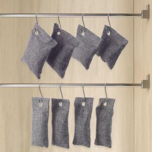 나무 탈취 냄새제거 차량 공기정화 8p세트 주머니 숯 대