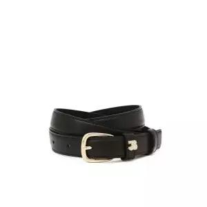 질스튜어트 JILLSTUART 뉴욕 여성 [시즌오프] 블랙 로고장식 소가죽 벨트