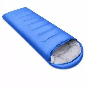 침낭 캠핑 4 계절 경량 봉투 야외 배낭 여행 미라 코튼 겨울 1세트