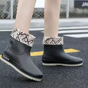 [라일리] Rly 여자 겨울 우천시 미들 기장 탈부착 기모 안감