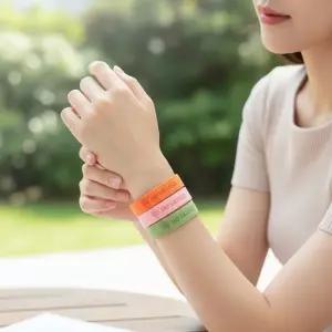 캠핑 야외활동 어린이 모기퇴치밴드 사이즈조절 벌레기피팔찌