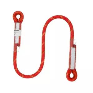 줄넘기 야외 암벽반 랜야드 105mm 정적 로프 20kN 보호용 아이-투-아이 프리-쏘운 루프 슬링산 장비