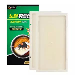 노런 쥐트랩 2p 5개잡이 쥐덫 뒤끈끈이 트렙 잡기 강력잡이