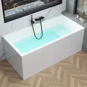 거품목욕 욕조 아크릴 스파 직사각형 호텔식 세라믹 프리스탠딩 독립형