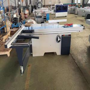 목공용 슬라이딩 테이블 패널 톱 (리프팅 및 45도 기능 포함)