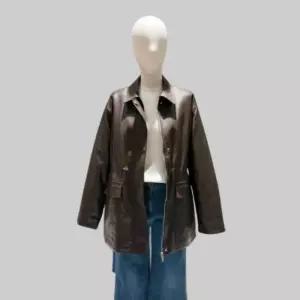 매장정품 SISLEY 시슬리 인조 가죽 하프 자켓 SALE71611 1407406