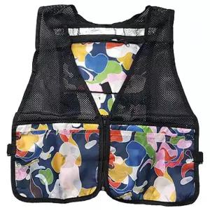 작업조끼 프리사이즈 여름용 망사 아이스팩8개 얼음 메쉬 쿨링 택배uvw836