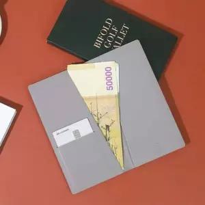 [골드스마일]다용도 가죽 슬림 골프지갑 1P 지폐 라운딩 수납 월렛 슬림장지갑