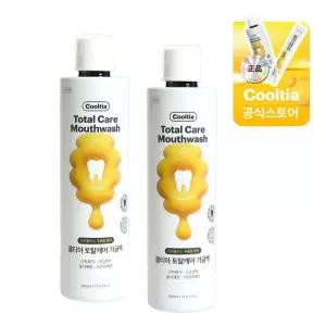 (2개) 본사공식 쿨티아 프로폴리스 토탈케어 가글 500ml
