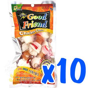굿프랜드 치킨츄 딩고껌 5p x10 개껌 우유껌 강아지간식