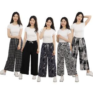 여름 여성 여름바지 2가지기장 와이드팬츠 키작녀