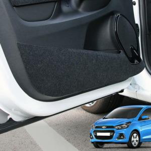 더 넥스트 스파크 펠트 도어커버 문기스 도어 발자국 스티커 몰딩 용품