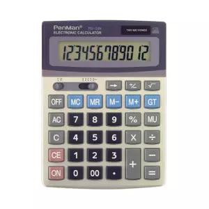펜맨 전자계산기 PD-336 사무용 데스크용 대형