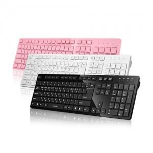 아이락스 IRK01W X-Slim 화이트 팬터그래프 키보드 usb