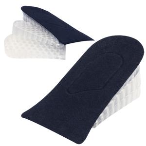 풋인솔 키높이 3단 실리콘 뒷굽깔창 2cm~5cm