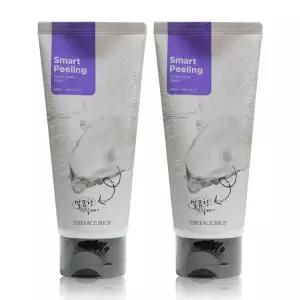 더페이스샵 스마트 필링 화이트 쥬얼 120mlx2ea 각질제거 필링젤