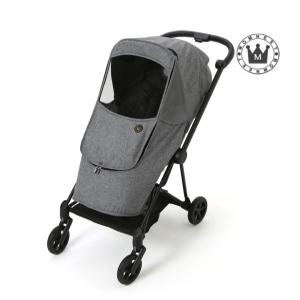 싸이벡스 미오스 전용 유모차 사계절 바람막이 방풍커버-블랙멜란지