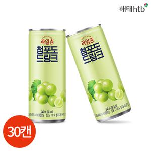 해태 과일촌 청포도 드링크 240ml x 30캔