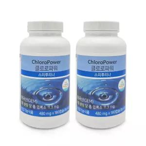 유니시티 클로로파워 스피루리나 2개
