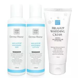 화이트닝 절약형 대용량3종(절스킨+절로션+대용량크림)/미백 잡티관리 칙칙