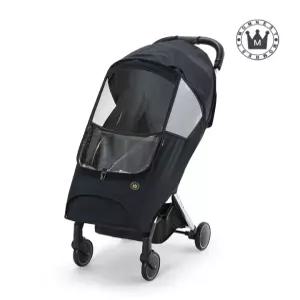 맘네스트 리안 그램플러스 R 유모차 전용 방풍커버-블루블랙