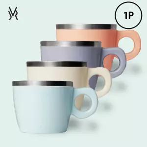 JVR 밀키 머그 220ml 커피잔 어린이 스텐머그컵 유아컵 양치컵