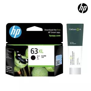 HP 63XL 대용량 검정 정품 잉크 F6U64AA + 기능성 거품 세안제 120ml