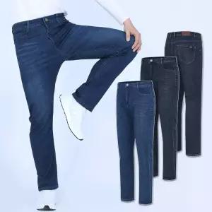 봄 여름 작업청바지 중년 작업복 쿨맥스 스판 청작업복 아이스진 용접 일복 노가다 흑청 연청 데님 쿨 진청 일자 팬츠