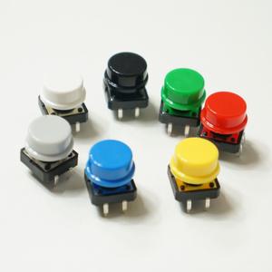 택트스위치캡 YST-1103 12x12 푸쉬버튼 빵판 브레드보드 아두이노