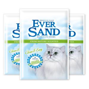 에버샌드 프롬 네이쳐향 6kgx3개(1BOX) / 고양이 벤토나이트 모래