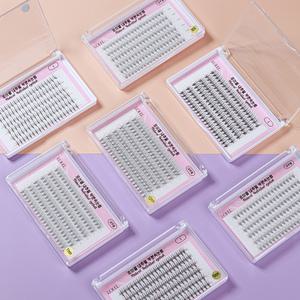 로이엘 내추럴 부분 속눈썹 4종 셀프 가닥 인조속눈썹 연장