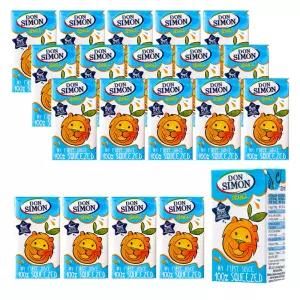 돈시몬 100%착즙 오렌지 주스 20개(125mlx20개)