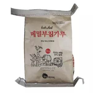 봉평고원메밀 메밀부침가루1kg 1개