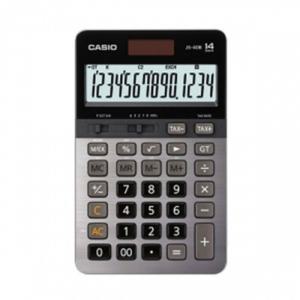 카시오 계산기 JS-40B 블랙 14자리 세무 회계 전산 사무 시험 은행 업무 사무용 가정용