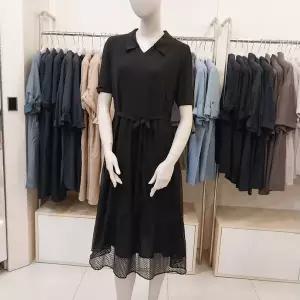 [하프클럽/프로그램]프로그램 NC 해운대점 파격할인 레이스 셔링 롱 원피스 P222O043-1