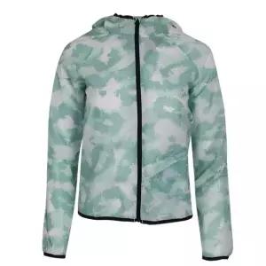 언더아머 여성 기능성 히트기어 런 애니웨어 스톰 바람막이 후드 자켓 1356225-403