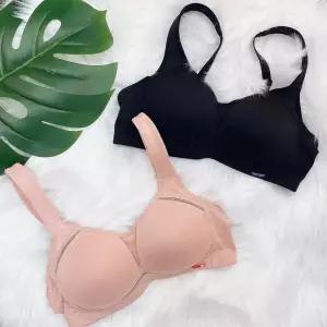 [솔브](정상) 추천 빅사이즈 편안한 노와이어 가슴성형수술 스포츠 브라 G컵_S SBRS104G1