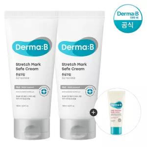[공식] 더마비 스트레치 마크 세이프 크림(튼살크림) 180ml x2개+튜브견본(랜덤)