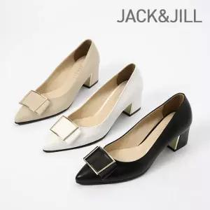 [잭앤질] 5cm 리본스퀘어 펌프스(JA0109)