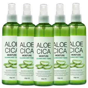 과일나라 알로에 시카 모이스처 카밍 미스트 토너 250ml x5개