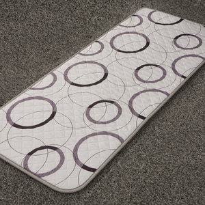 일월 백색원형 초절전 워셔블 전기매트 싱글 70x170/일월매트 전기장판 온열매트 전기매트 전기요