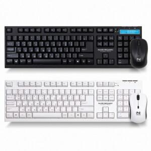 스카이디지탈 NKEYBOARD W570 무선 키보드 마우스 세트 (블랙)