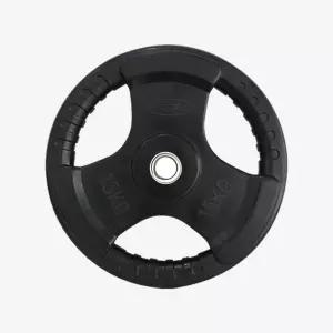 바디엑스 경량용30mm홀 3구 고무 경량원판 15kg 1개