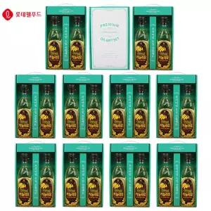 [박스-10세트] 롯데 카놀라유 500ml-2P 명절선물 오일세트 까놀라유 식용유 기름