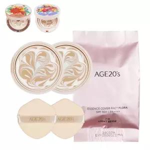 에이지20s 팩트 에센스 커버 플로라 에디션 리필 2개
